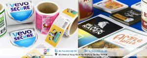 Mẫu in tem decal cuộn theo yêu cầu