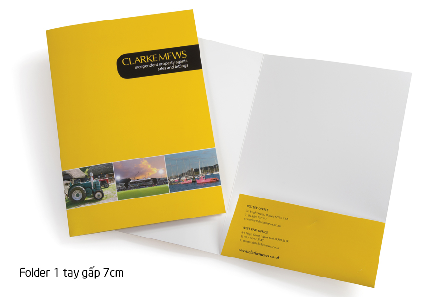 Folder 1 tay gấp 7cm